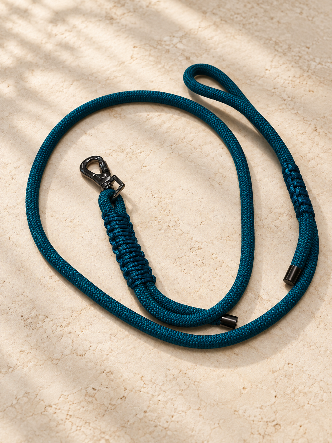 Petrolblauwe THALO paracord touwleiband