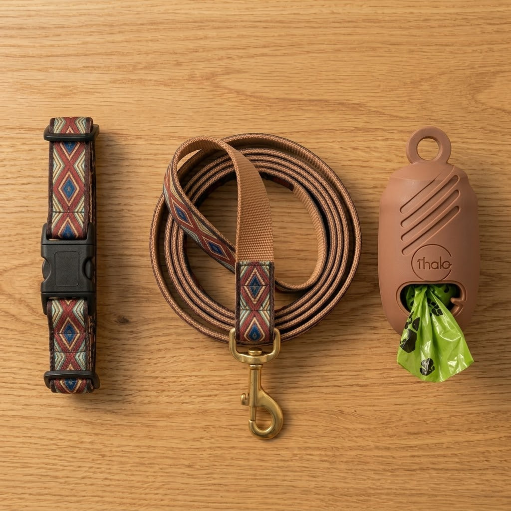 THALO wandelset — halsband, leiband & WalkPod